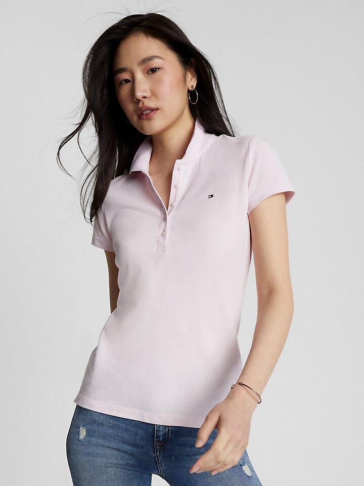 

Поло узкого кроя Tommy Hilfiger