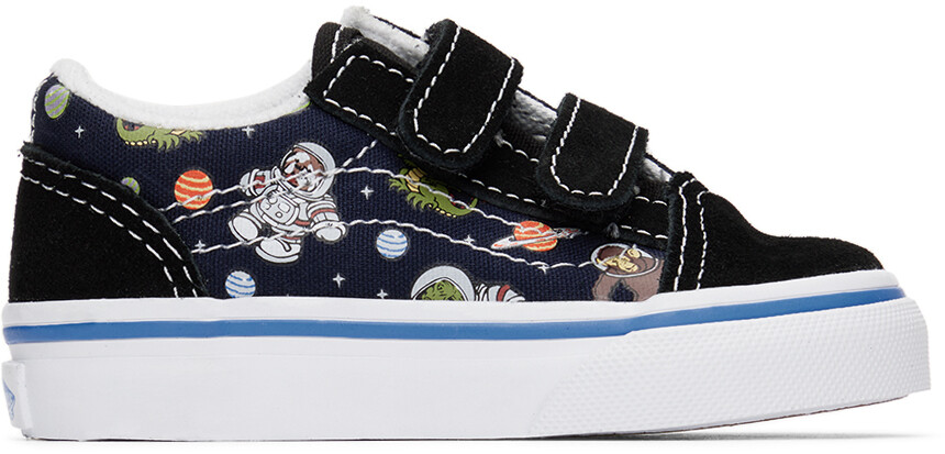 

Детские черные кроссовки Old Skool V Vans