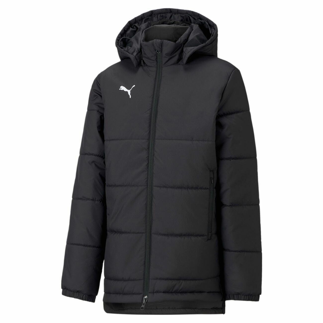 

Детская куртка Puma Bench, черный/черный/белый