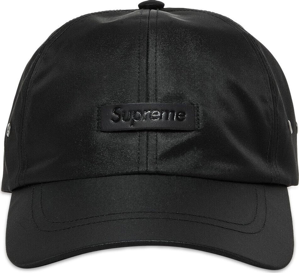 

Кепка Supreme Leather Patch 6-Panel, черный