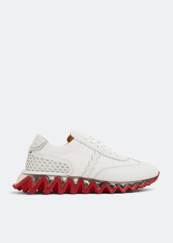 

Кроссовки CHRISTIAN LOUBOUTIN Loubishark sneakers, белый
