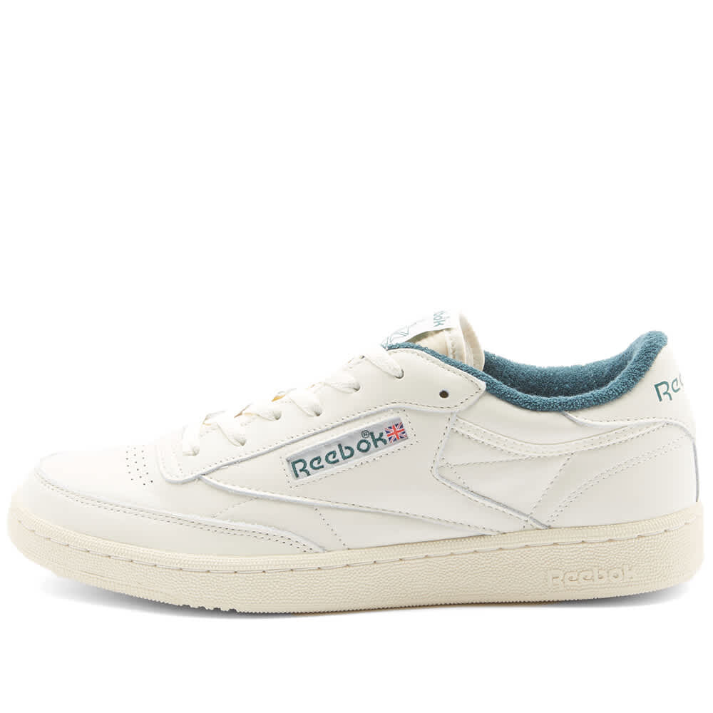 

Кроссовки Reebok Club C 85 Vintage, белый/светло-синий