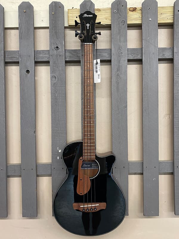 

Ibanez AEGB24E 4-струнная акустическая бас-гитара, черная, глянцевая AEGB24E 4-String Acoustic Bass Black High Gloss