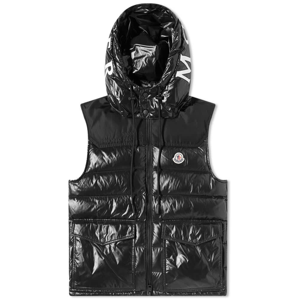 

Пуховик Genichi с капюшоном Moncler, Серый