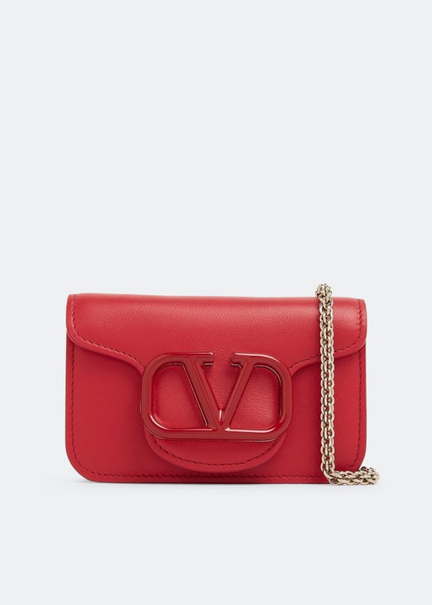цена Сумка кросс-боди VALENTINO GARAVANI Locò mini crossbody bag, красный