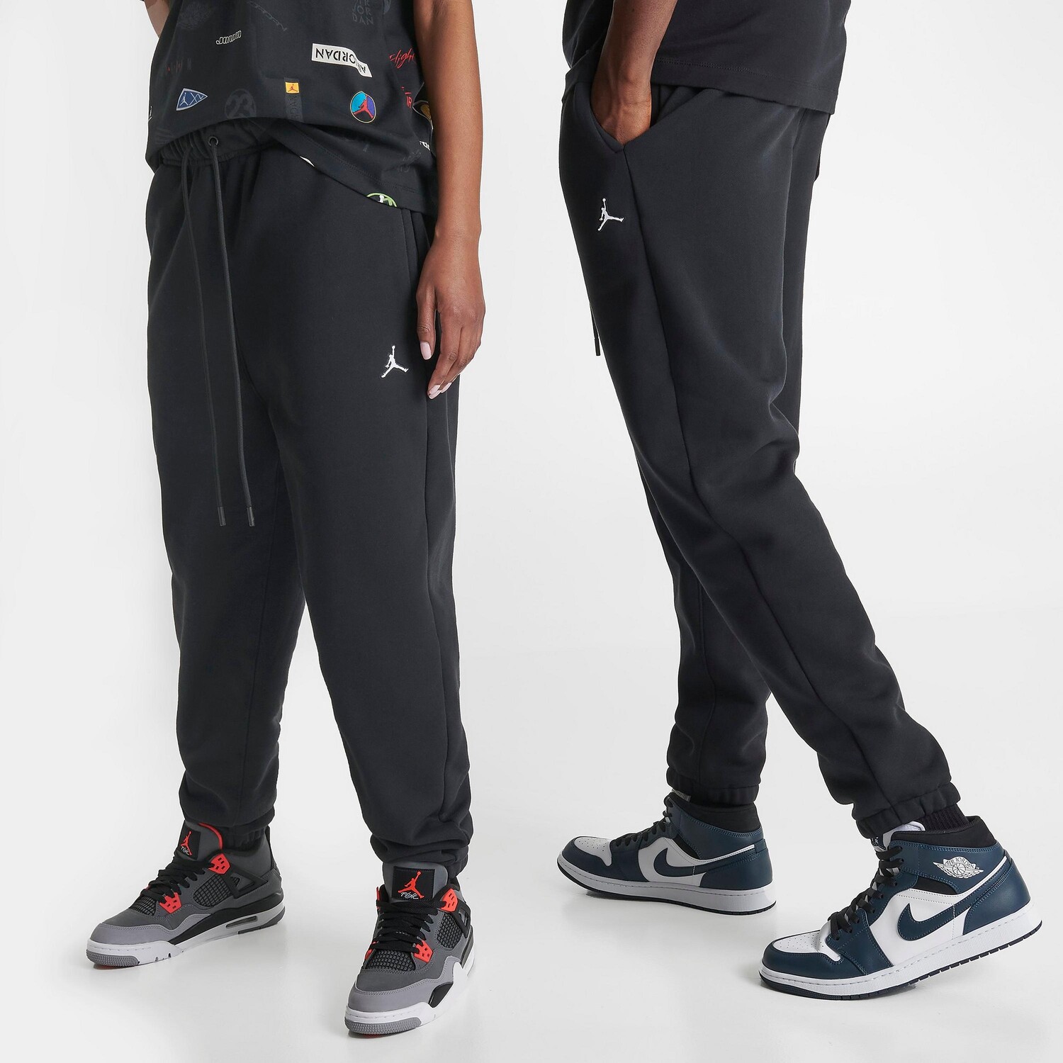 

Флисовые брюки Jordan Essentials, черный