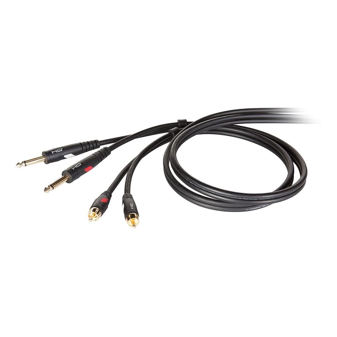 

Кабель Proel Dhg535Lu3 Rca 2X для домкрата 2X 6,3мм 3M