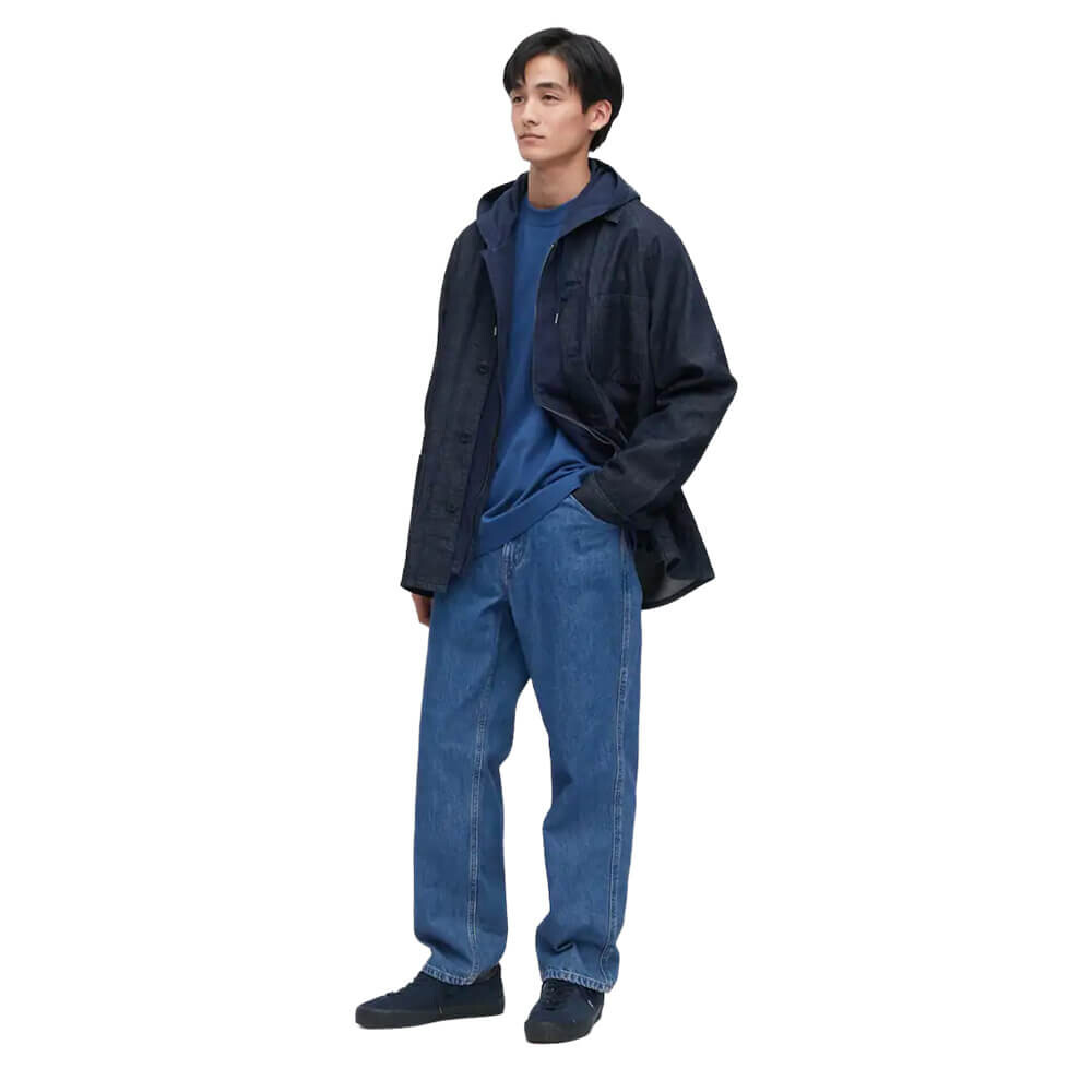 

Джинсы Uniqlo Wide Leg, синий