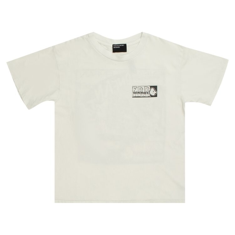

Футболка Enfants Riches Déprimés ERD Records T-Shirt 'White/Black', белый