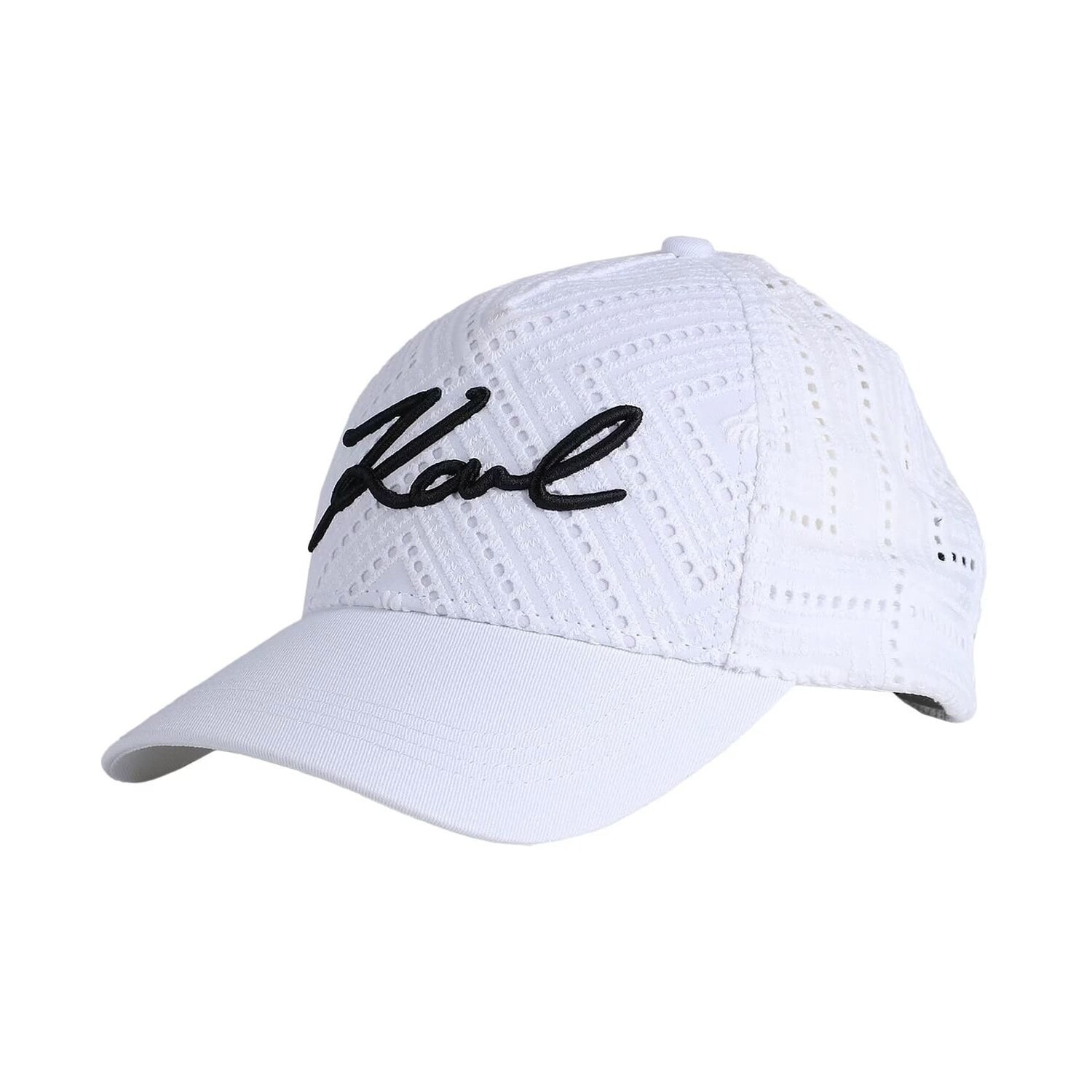 

Бейсболка Karl Lagerfeld K/signature Brodery, белый