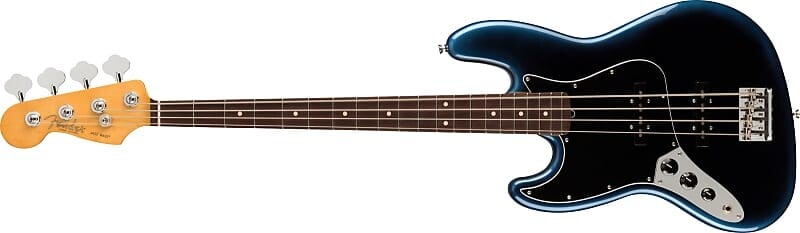 

Fender American Professional II LEFTY Jazz Bass, доска из палисандра, Dark Night 0193980761