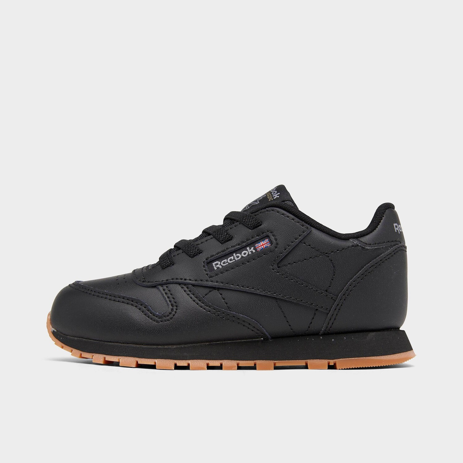 

Детская повседневная обувь Reebok Classic Leather Gum для малышей, черный