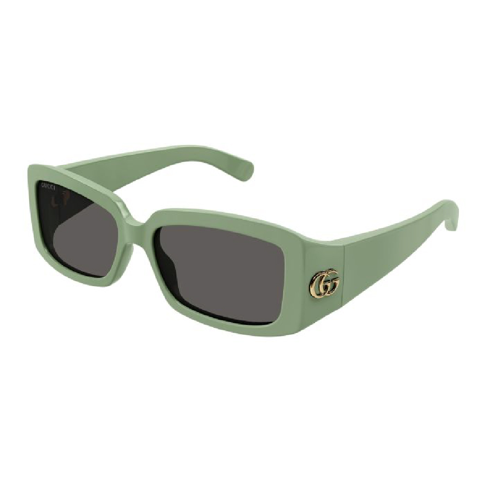 Солнцезащитные очки Gucci, темно-зеленый