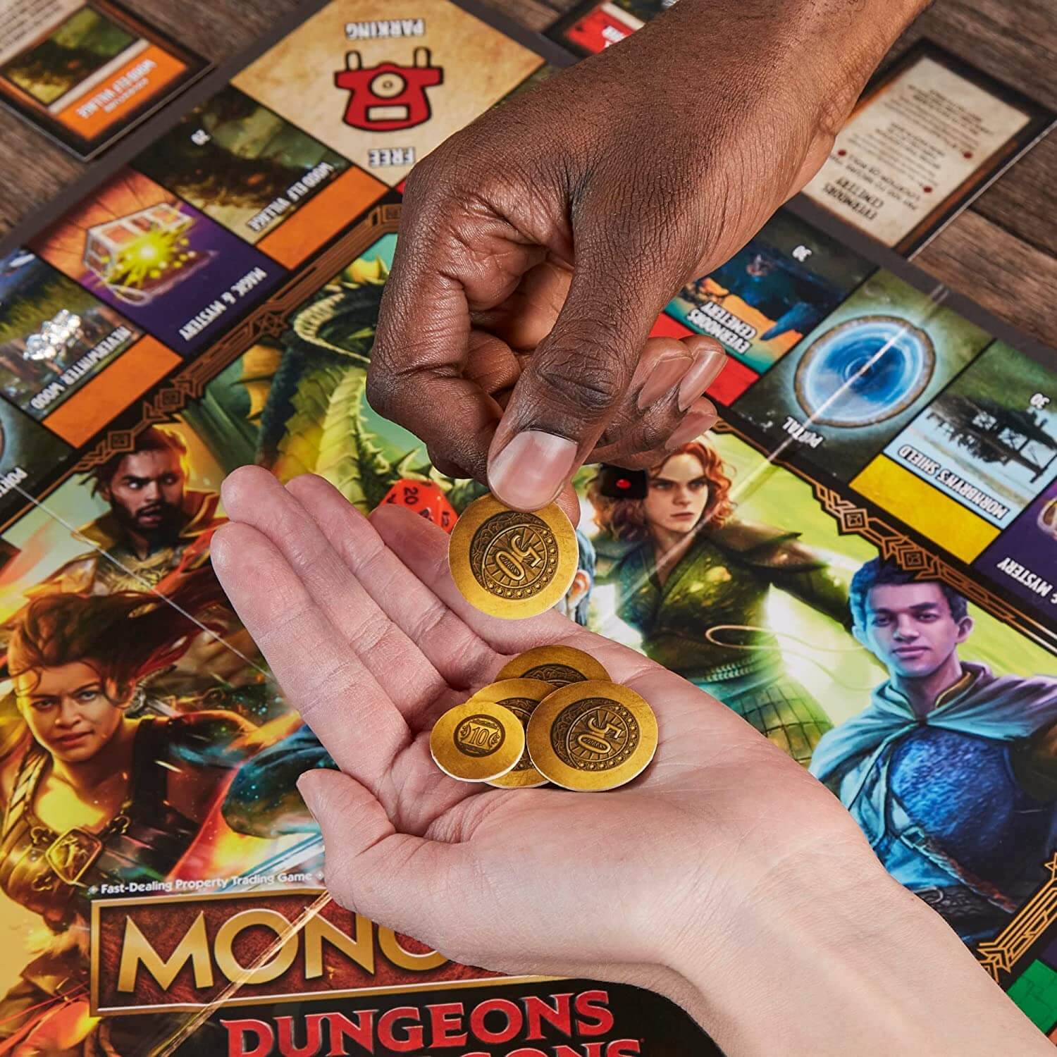 Настольная игра Hasbro Gaming Monopoly Dungeons & Dragons: Honor Among  Thieves