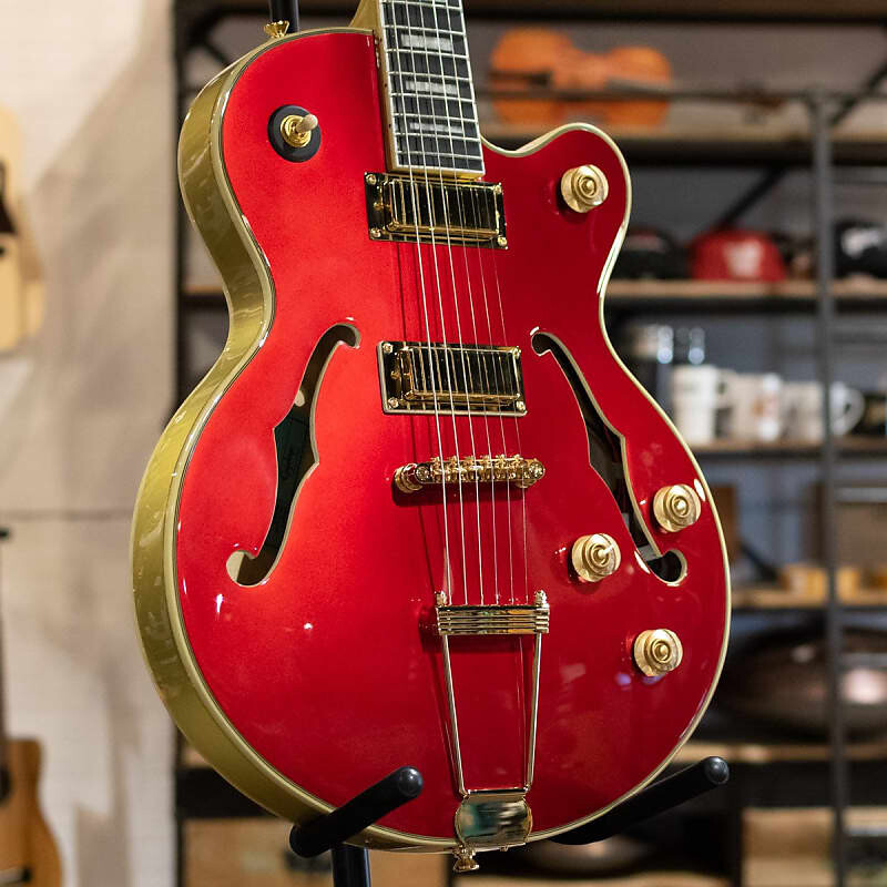 

Epiphone Uptown Kat ES — рубиново-красный металлик ETUERUMGH1
