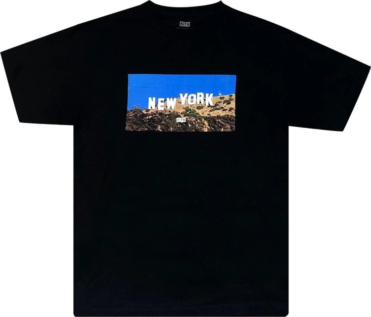 Футболка Kith NY Sign Tee 'Black', черный - фото