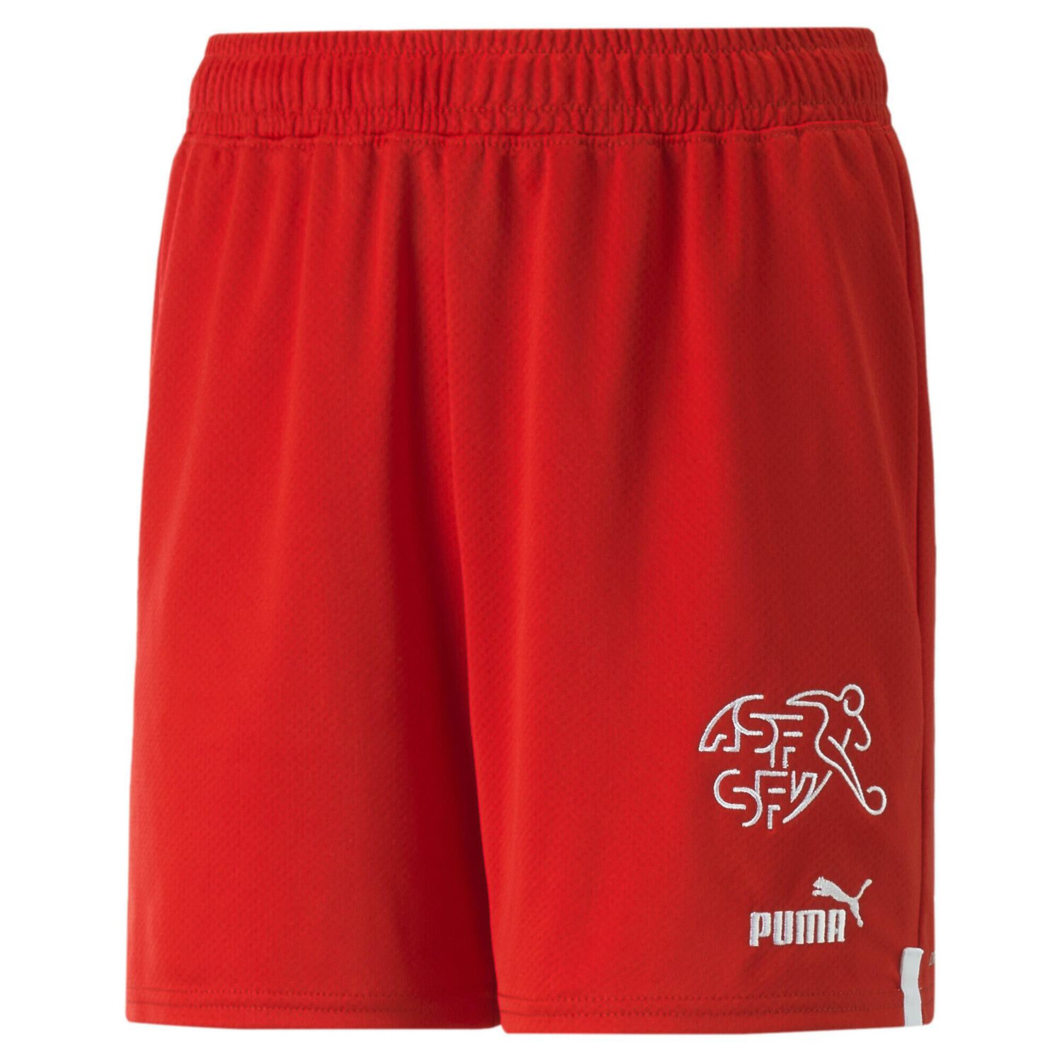 

Швейцария 22/23 молодежные шорты PUMA, красный Белый