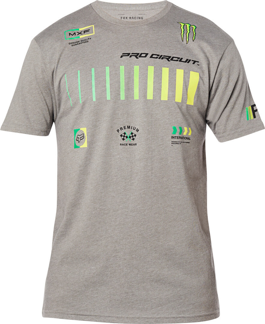 

Футболка FOX Pro Circuit Premium, серый