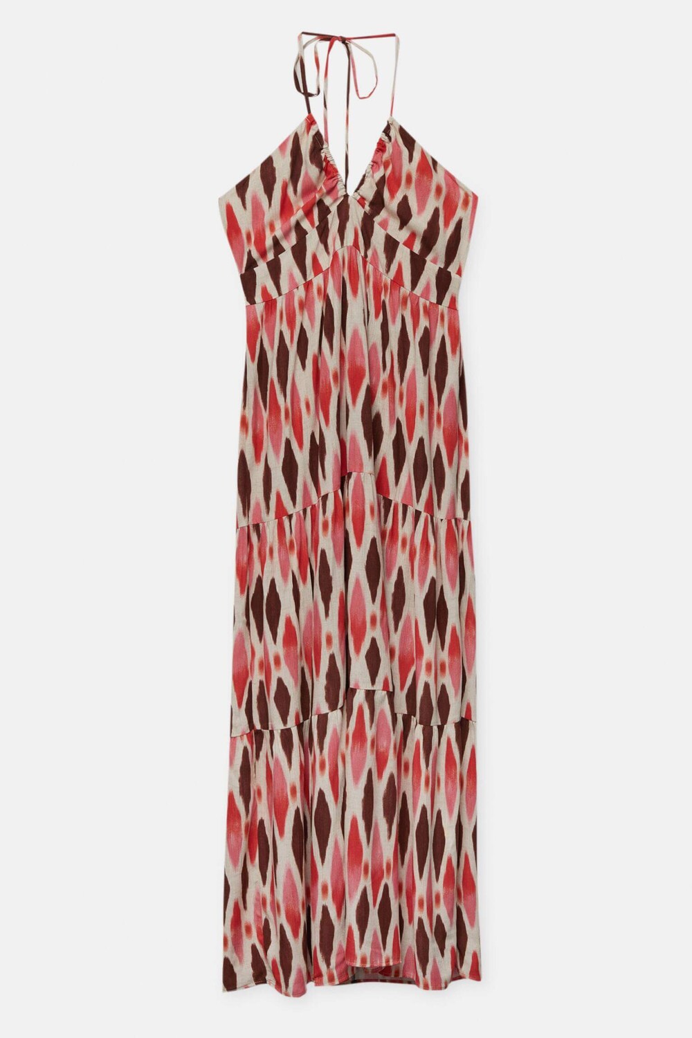 

Платье Pull&Bear Long Strappy, коралловый