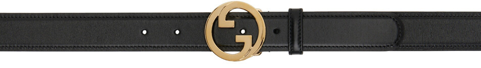 

Черный пояс с блондинкой Gucci