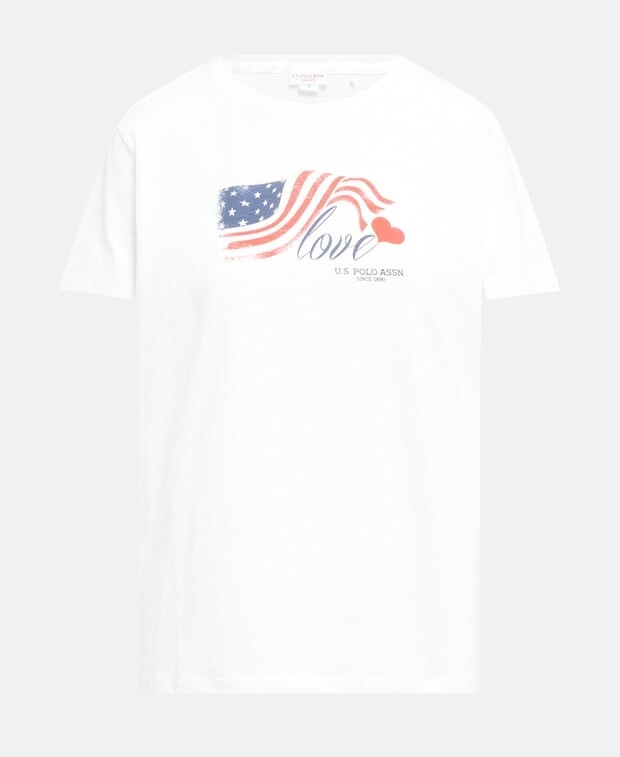 

Футболка U.S. Polo Assn., экрю