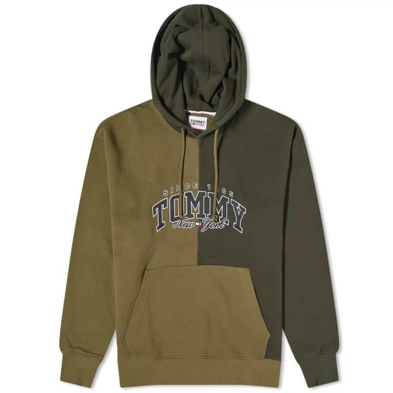 

Толстовка Tommy Jeans Two Tone, зеленый