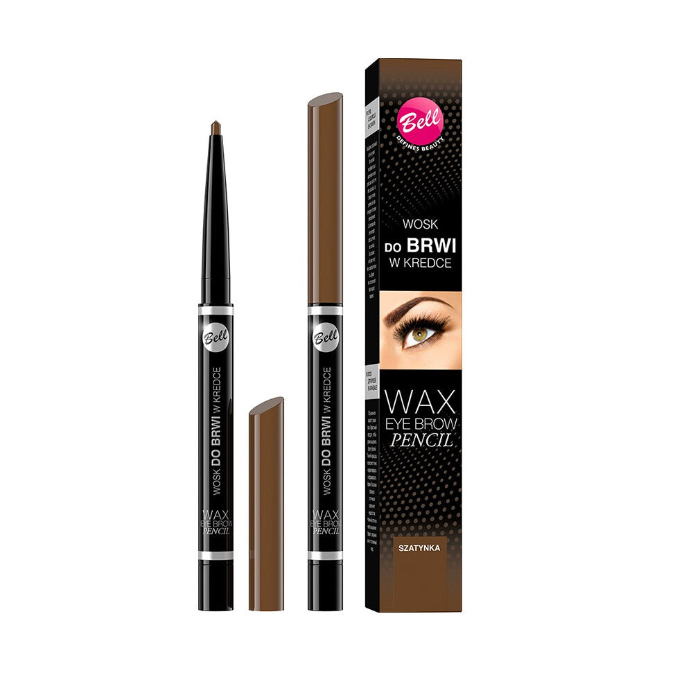 

Bell Wax Eyebrow Pencil воск для бровей в карандаше 02 Коричневый 12мл