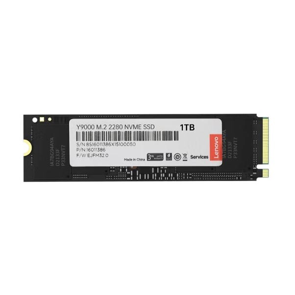

Твердотельный накопитель Lenovo Y9000, 1 Тб, M.2 NVME