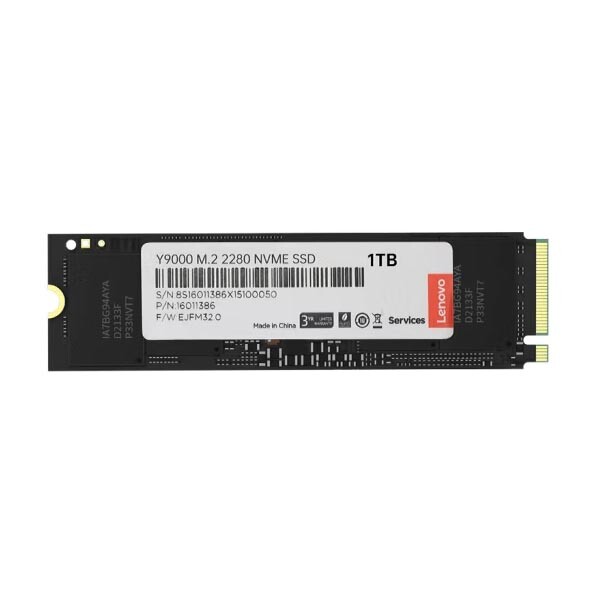 Твердотельный накопитель Lenovo Y9000, 1 Тб, M.2 NVME ssd накопитель lenovo y9000 1тб