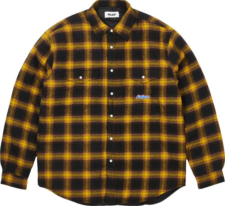 

Рубашка Palace Therma Yak Thinsulate Shirt 'Yellow', желтый