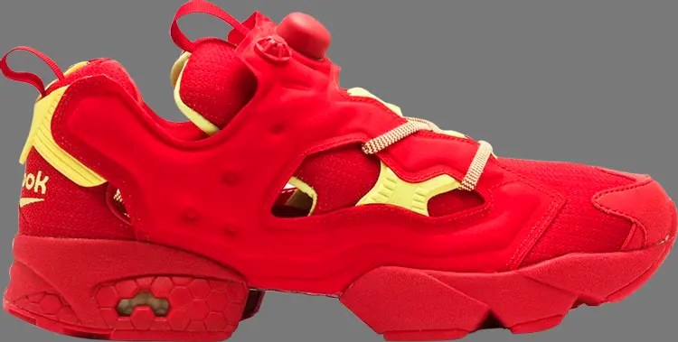 

Кроссовки packer shoes x instapump fury og 'red' Reebok, красный