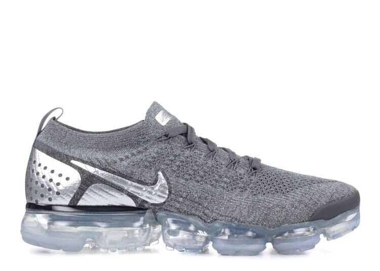

Кроссовки Nike AIR VAPORMAX FLYKNIT 2 'CHROME', серый