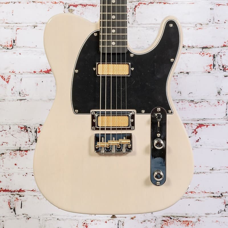 

Fender - Gold Foil Telecaster - Электрогитара - Накладка на гриф из черного дерева - Белая блондинка