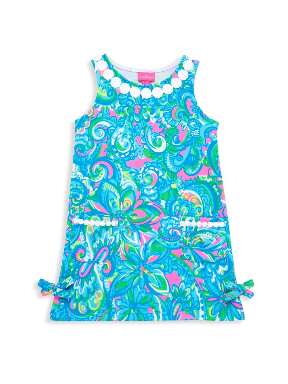 

Трикотажное платье прямого кроя Lilly для маленьких девочек и девочек Lilly Pulitzer Kids, разноцветный