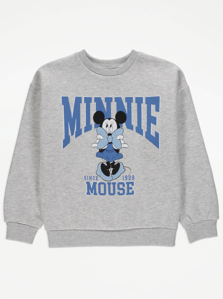 

Серая университетская толстовка Disney Minnie Mouse George., серый