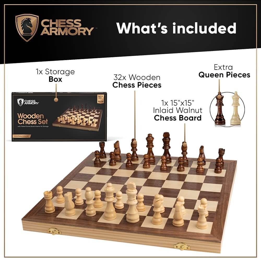 Настольная игра Chess Armory Wooden Chess Set – заказать с доставкой из-за  рубежа через онлайн-сервис «CDEK.Shopping»