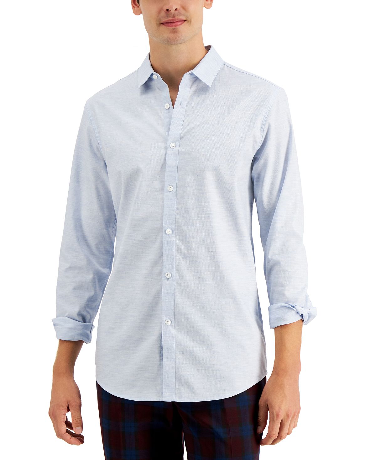 Мужская рубашка judd dobby, созданная для macy's INC International Concepts, мульти
