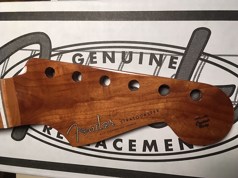 

Гриф гитары Stratocaster Vintera в стиле 60-х годов strat 9.5 c med jumbo