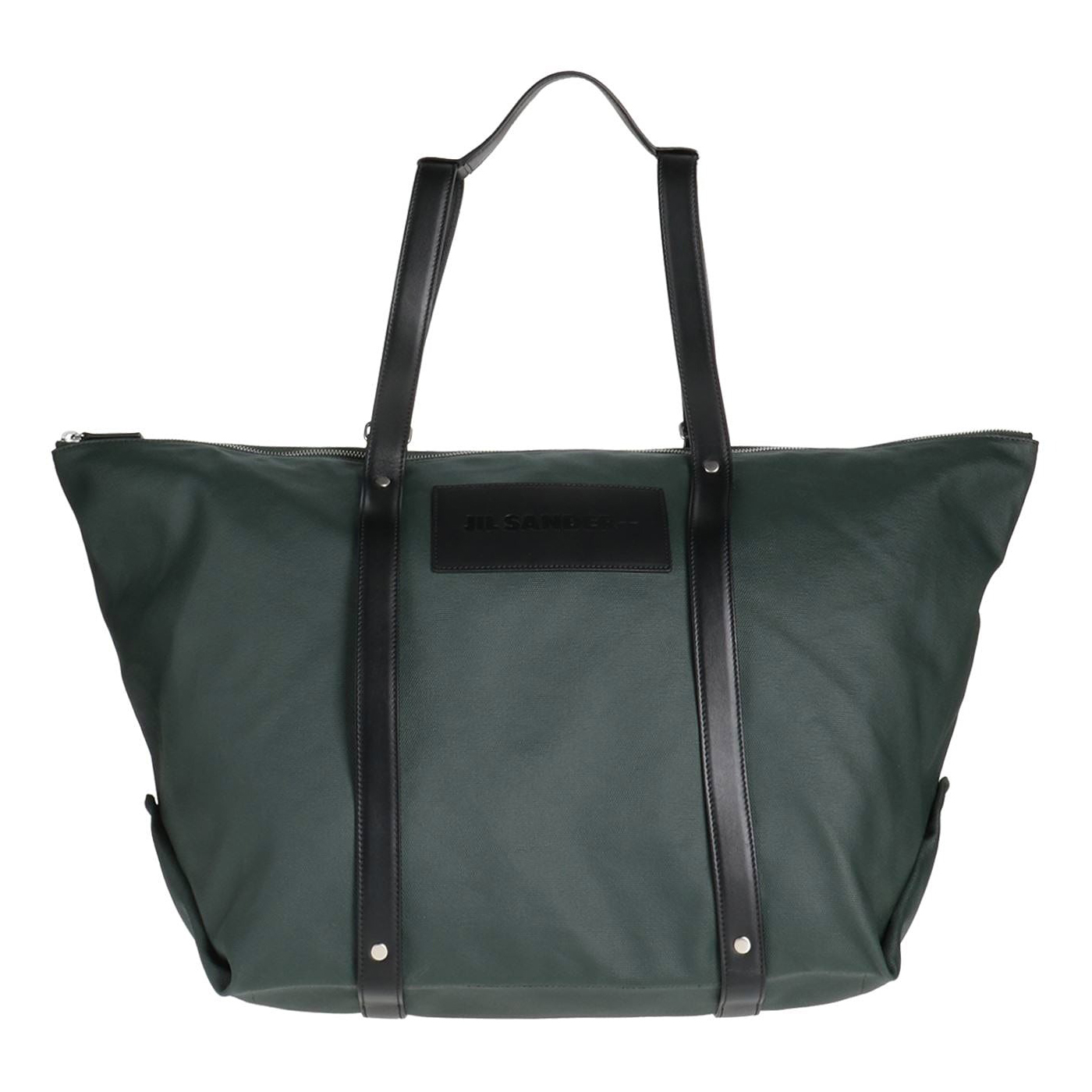 Сумка Jil Sander, темно-зеленый сумка jil sander tangle small черный