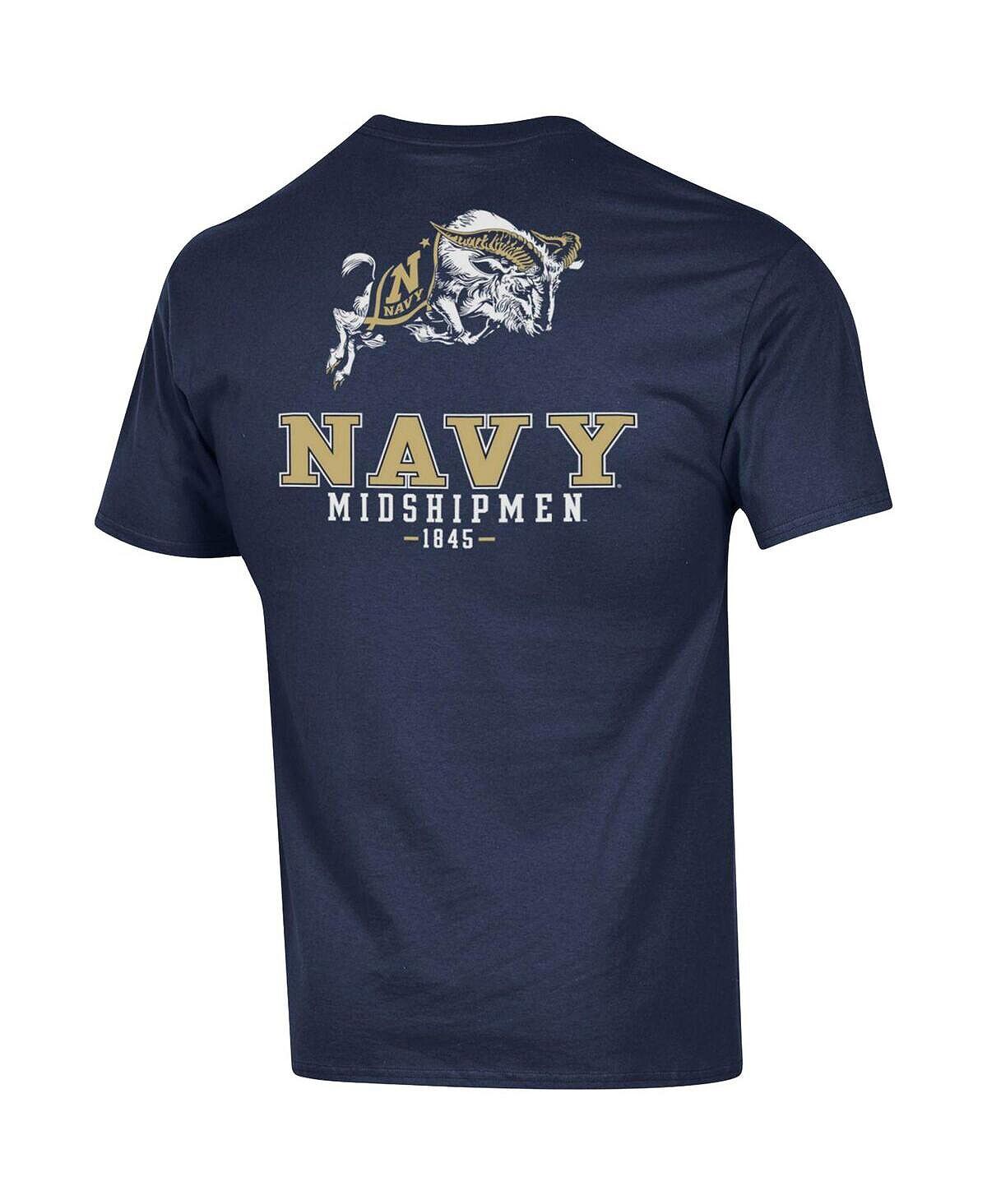 Navy футболка. USN футболка синяя "Сhallenge yourself" (муж.).