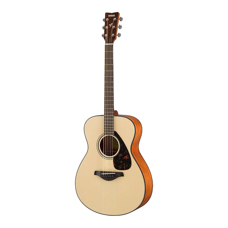 Yamaha Fs800 Натуральная гитара с малым корпусом и твердым верхом Yamaha FS800 Solid Top Concert 6-String Acoustic Guitar (Natural)