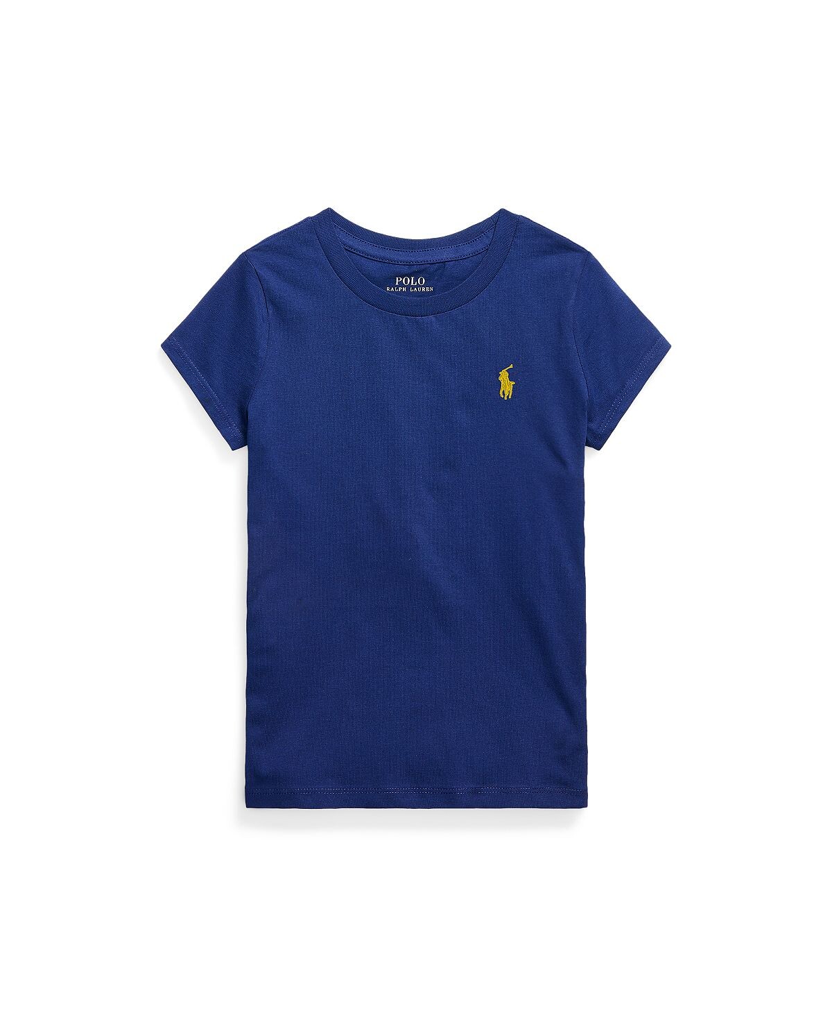 

Футболка из хлопкового джерси для больших девочек Polo Ralph Lauren