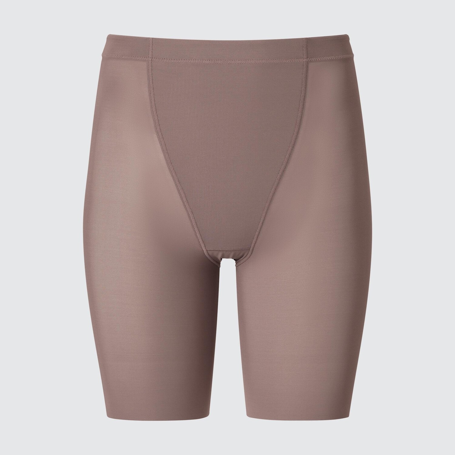 

Полушорты женские Uniqlo AIRism Silhouette, коричневый