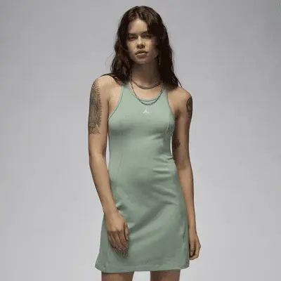 

Платье Jordan Women's Slim Knit Dress, цвет Jade Smoke/Barely Green