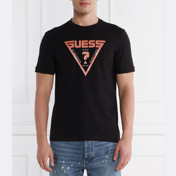 

Футболка Queencie узкого кроя Guess, черный