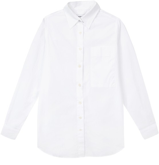 

Хлопковый поплин Loutil "Masculin Féminin" Maison Labiche, белый