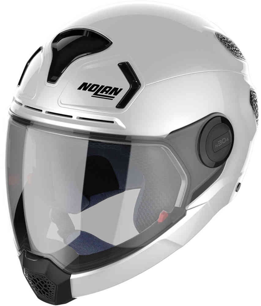 N30-4 VP Классический шлем Nolan, белый металлик нолан 4 венге