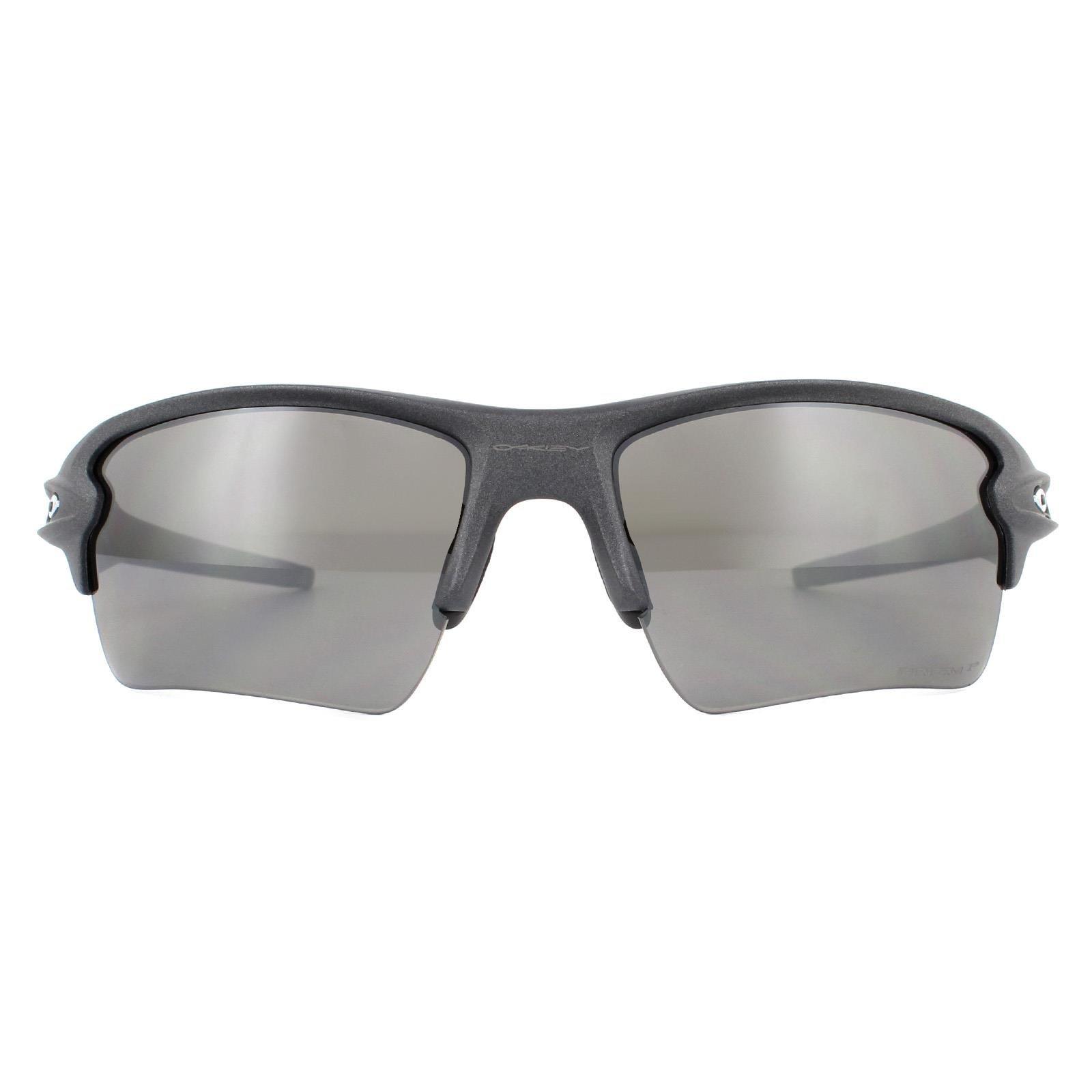 Черные поляризованные солнцезащитные очки Sport Steel Prizm Oakley, серый oowlit резиновый набор для солнцезащитных очков oakley flak 2 0 xl oo9188