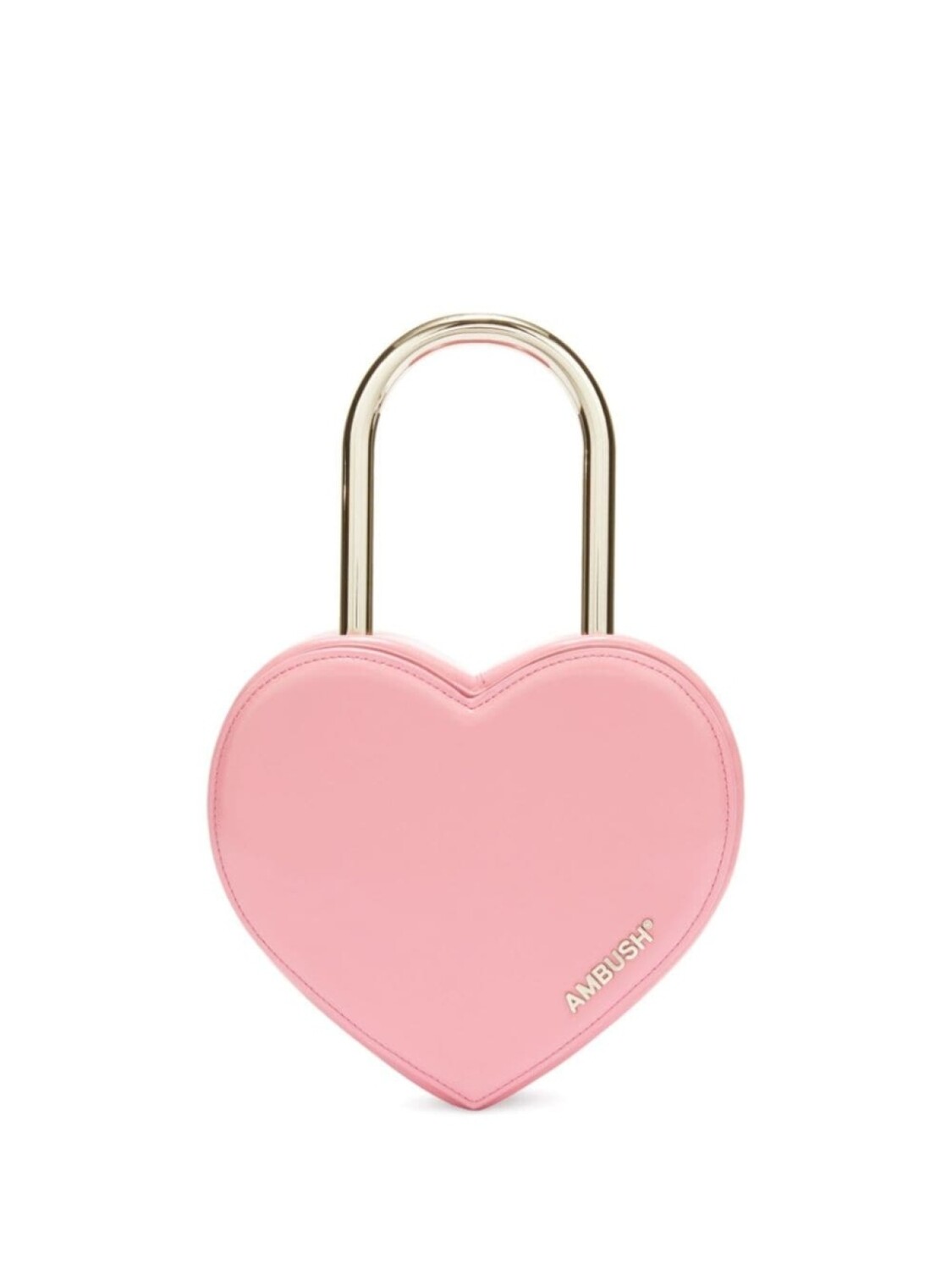 

AMBUSH сумка-тоут Heart Padlock, розовый