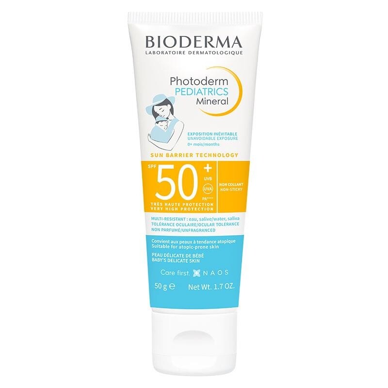 

Bioderma Photoderm Педиатрия Минеральная SPF50 50г